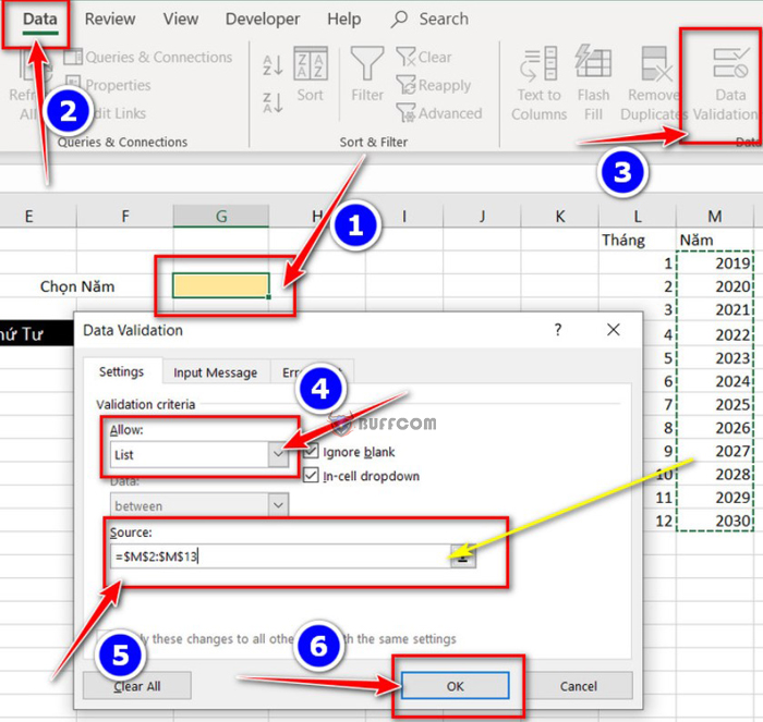 How to Create an Automated Calendar in Excel