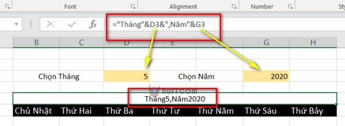 How to Create an Automated Calendar in Excel