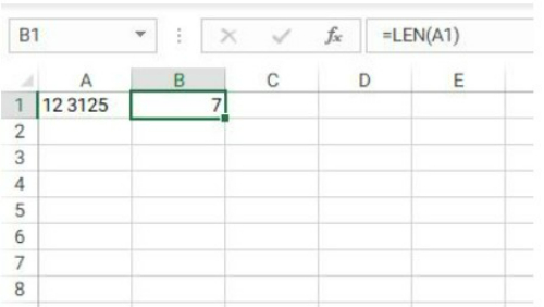 Excels LEN Function 10