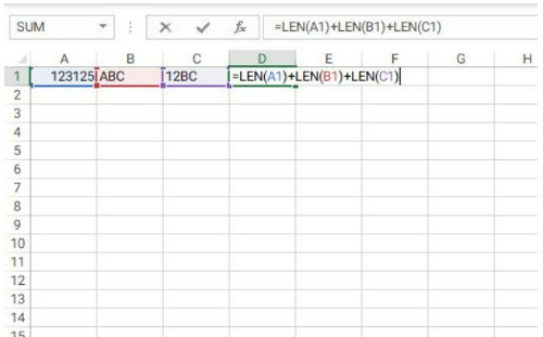 Excels LEN Function 5