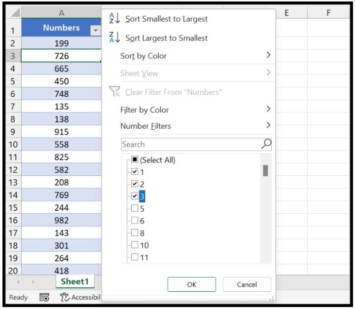 How to Sum Visible Cells Only (Filter Cells) in Excel