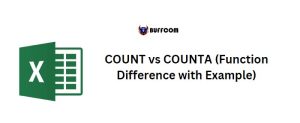COUNT vs COUNTA (Function Difference with Example)