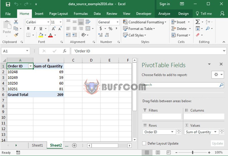 Functions And Excel Features 2
