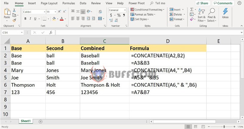 Functions And Excel Features 7