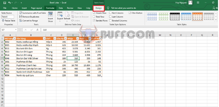 Here's why you should use Table format in Excel