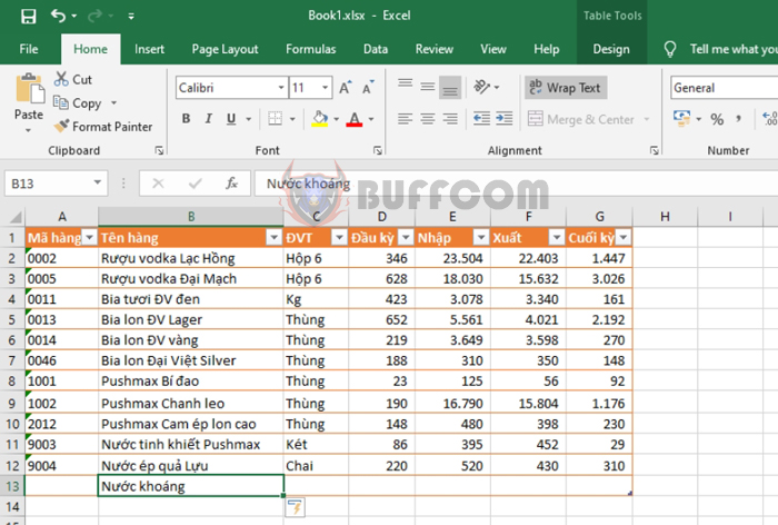 Here's why you should use Table format in Excel