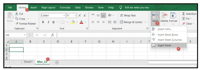 How to Add and Delete a Worksheet in Excel 1