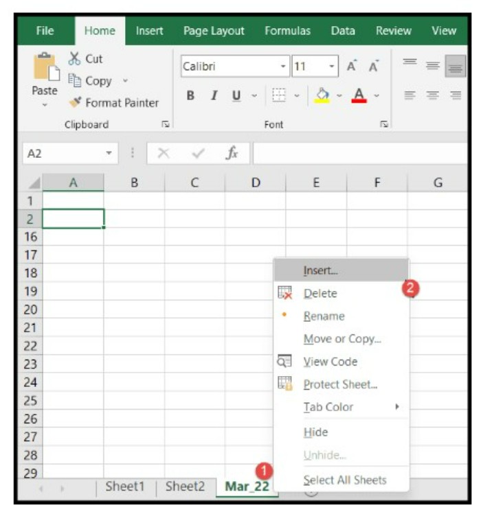 How to Add and Delete a Worksheet in Excel 3