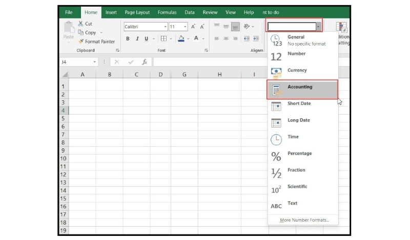 How to Apply Accounting Number Format in Excel 6