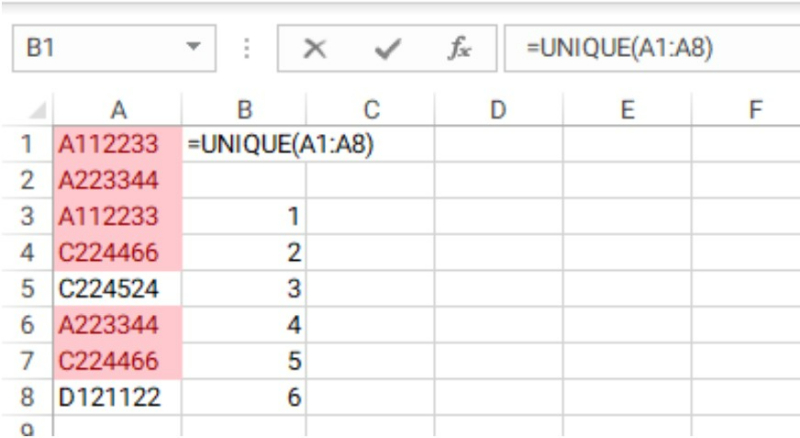 How to Fix SPILL Error of Unique Function in Excel 3