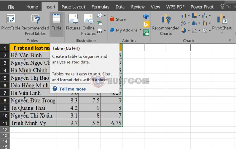 How to Highlight in Excel 4