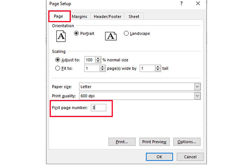 How to Number Pages in Excel 2