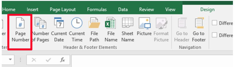 How to Number Pages in Excel 8