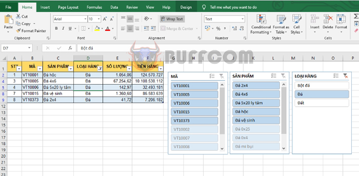 How to Use Slicer Tool to Filter Data in Excel