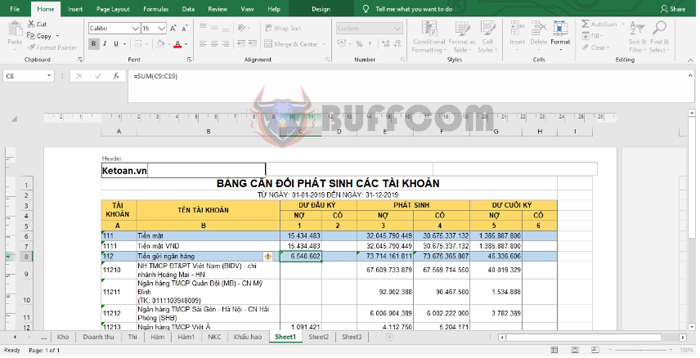 How to create Header and Footer in Microsoft Excel
