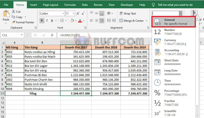 How to fix Excel not showing formula results or not calculating automatically