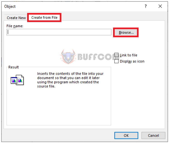 How to quickly insert attachments into an Excel document