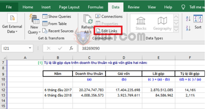 How to remove broken links in your Excel file
