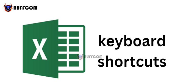 Keyboard shortcuts commonly used in Excel 1