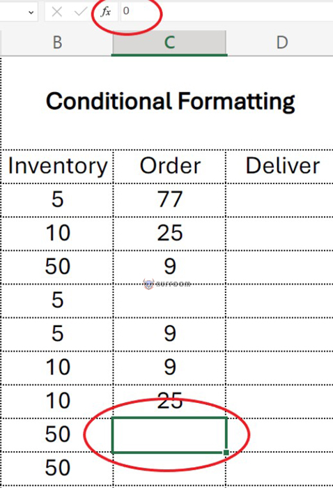 Prevent Excel errors with data validation and conditional formatting.