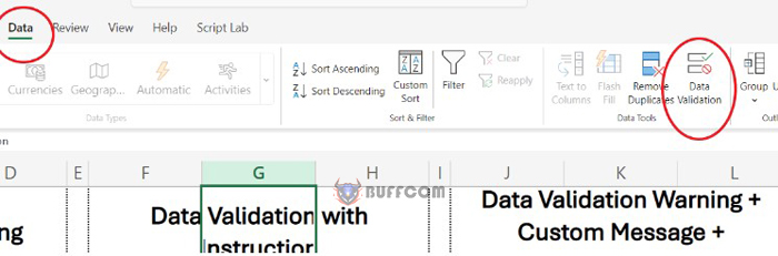 Prevent Excel errors with data validation and conditional formatting.