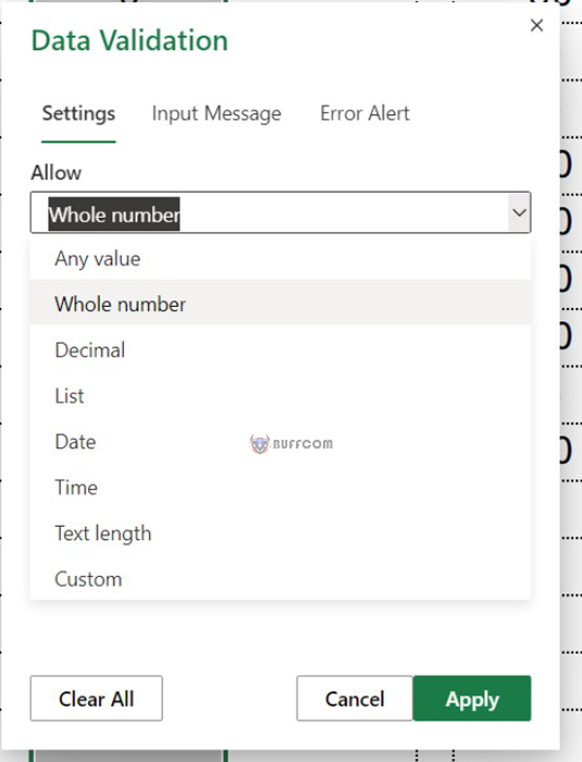 Prevent Excel errors with data validation and conditional formatting.