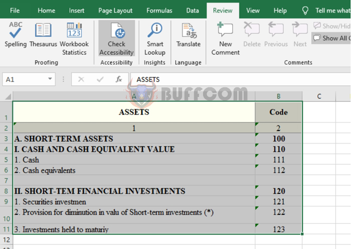 Simple way to check spelling in Excel documents