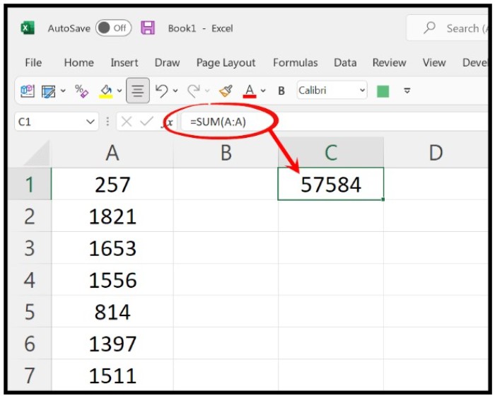 Excel Tips: Summing Columns and Rows Made Easy