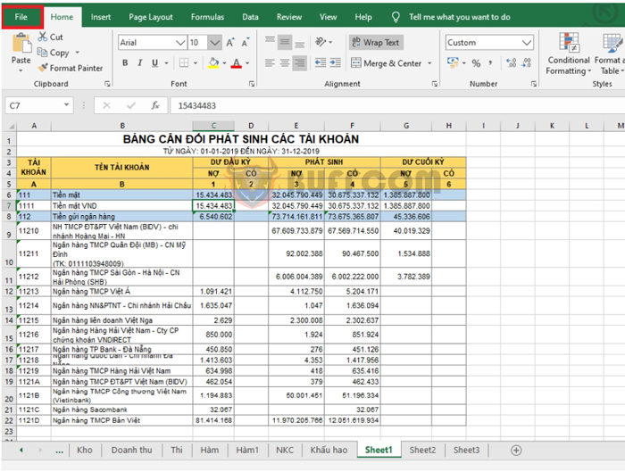 Tip Hiding Sheet Tabs in Excel