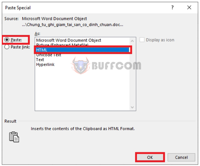 Tips for copying tables from Word to Excel