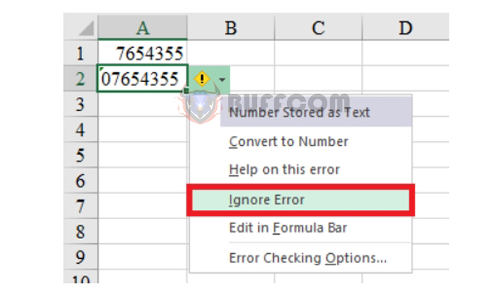 Tips for displaying leading zeros in a series of numbers in Excel