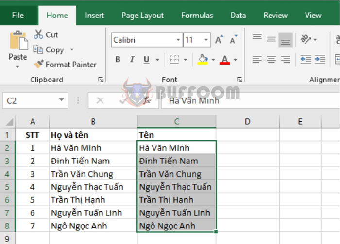 Tips for sorting names in alphabetical order in