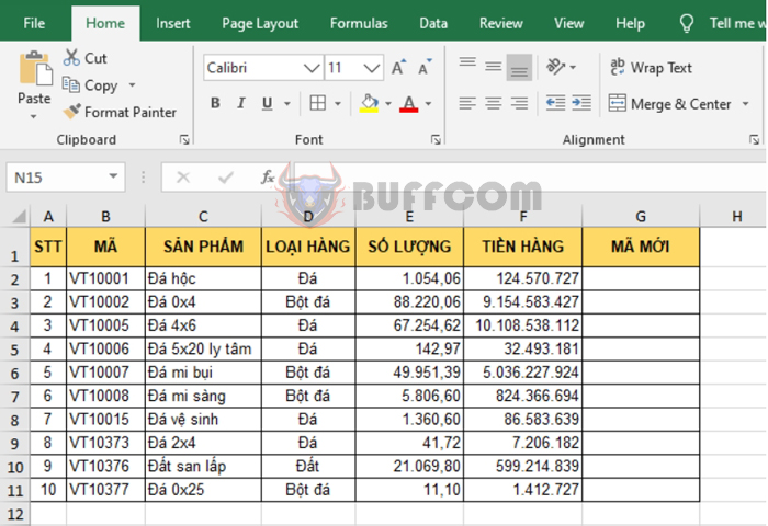 Using SUBSTITUTE function to replace text strings in