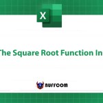 Using The Square Root Function In Excel