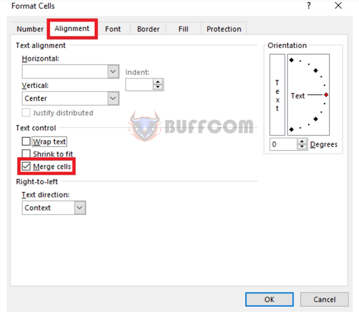 Ways to use Merge & Center tool to merge cells in Excel