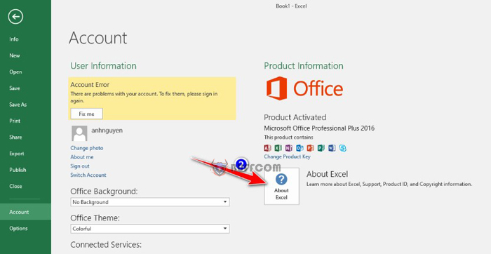 Guide on converting numbers to words in Excel 2010-2013-2016 using AccHelper