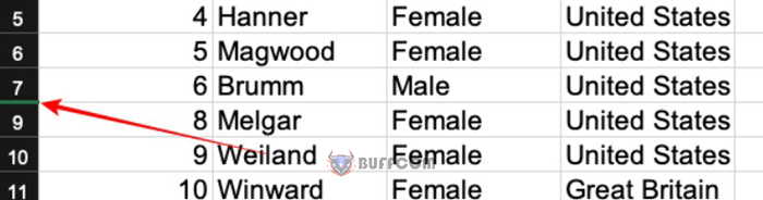 How to unhide rows/columns or all hidden rows/columns in Excel?