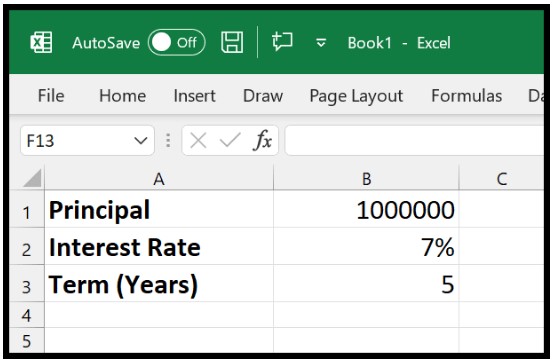 How to Calculate Simple Interest in Excel