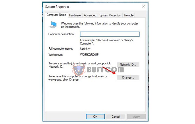 Change Computer Name On Windows 10 18
