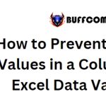 How to Prevent Duplicate Values in a Column Using Excel Data Validation