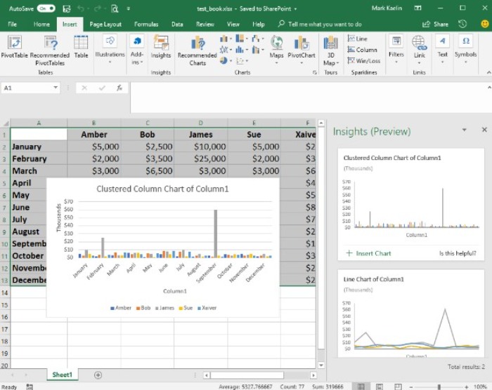 How to Use and Considerations for Applying Insights in Excel