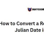 How to Convert a Regular Date to Julian Date in Excel