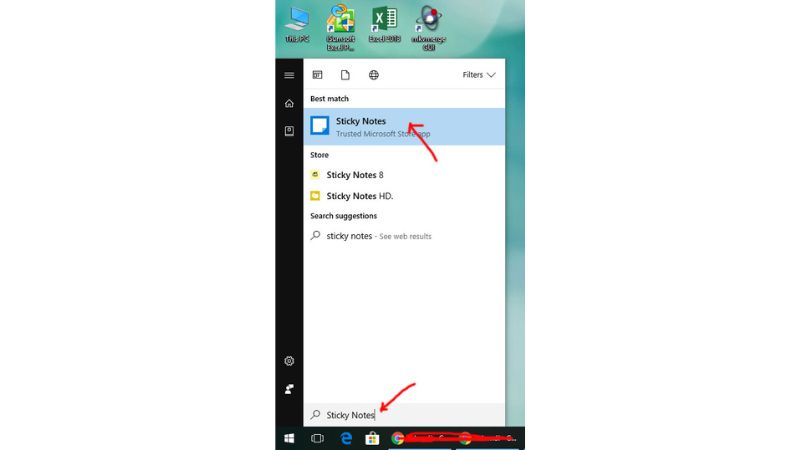 Create Sticky Notes On Windows 10 1