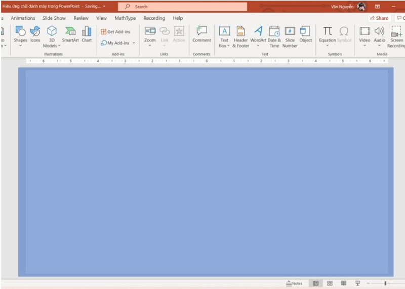 Create Typing Text Effect In PowerPoint 2