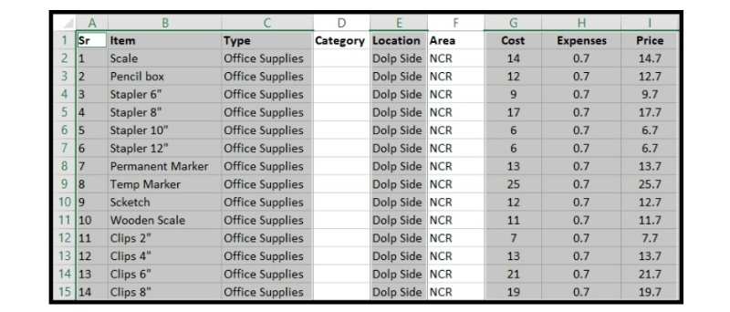 Deselecting Cells in Excel 2