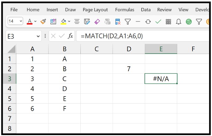 Error in Excel 3