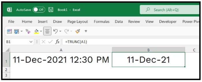 How to Extract Date and Time from a Combined Value in Excel