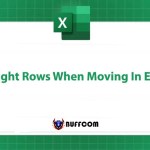 Highlight Rows When Moving In Excel