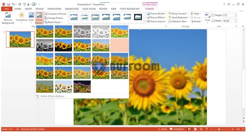 How to Blur Images In PowerPoint 8