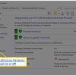 How to Disable the Windows Firewall in Windows